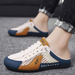 RUNISTAR - 2026 NOWE, ODDYCHAJĄCE, SZNOWANE BUTY DO BIEGANIA Z SIATKI, ANTYPOŚLIZGOWE, MĘSKIE SNEAKERSY CASUAL