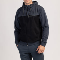 VANTOR - 100% BAWEŁNIANA MĘSKA BLUZA Z KAPTUREM