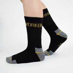 WORKDRY™ – SKARPETY ROBOCZE 5W1 Z CERTYFIKATEM OEKO‑TEX (5 SZT. W OPAKOWANIU) - 5,98 zł za szt.