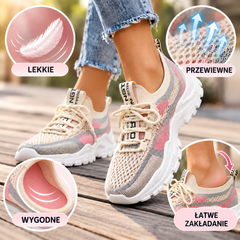 AIRSYNQ™ - ODDYCHAJĄCE DAMSKIE SNEAKERSY NA CAŁODZIENNY KOMFORT