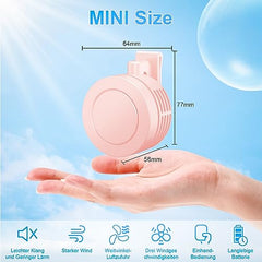 BREEZIA™ - WENTYLATOR RĘCZNY USB Z AKUMULATOREM MINI WENTYLATOR 360°