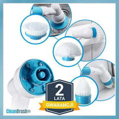 BEZPRZEWODOWA SZCZOTKA CZYSZCZĄCA CLEANBRUSH®