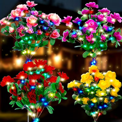 FLORABRIGHT™ – SOLARNA LAMPA OGRODOWA W KSZTAŁCIE KWIATU