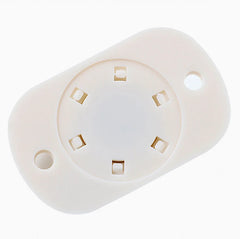 GLIDEX™ - SAMOPRZYLEPNE KÓŁKA, 12 SZT., KÓŁKA Z TWORZYWA SZTUCZNEGO, OKRĄGŁE