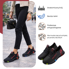 ROVIA - LEKKIE I PRZEWIEWNE DAMSKIE SNEAKERSY NA CO DZIEŃ