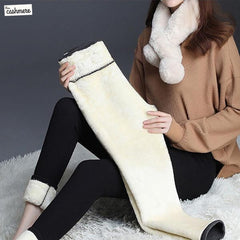 MISSCASHMERE® - ZIMOWE TERMICZNE LEGGINSY