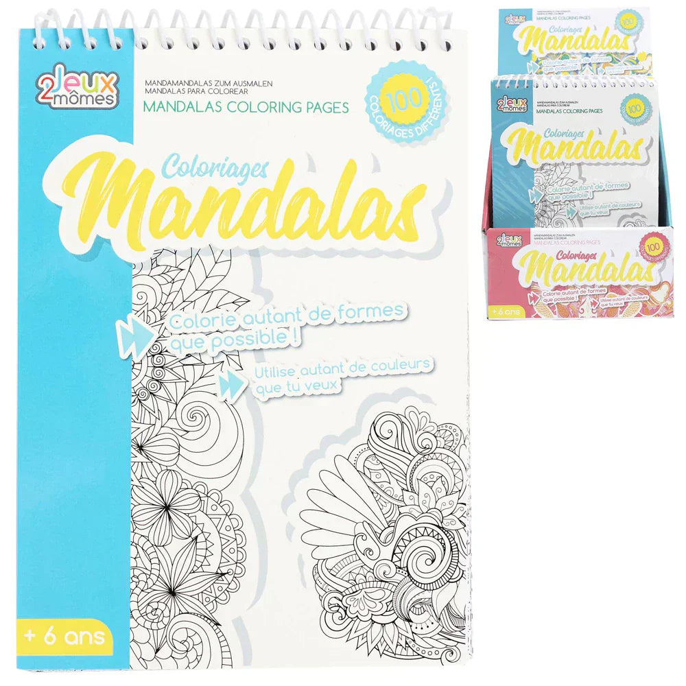 COLORFUN - MANDALA KOLOROWANIE KSIĄŻKA DLA DOROSŁYCH (100 STRON)