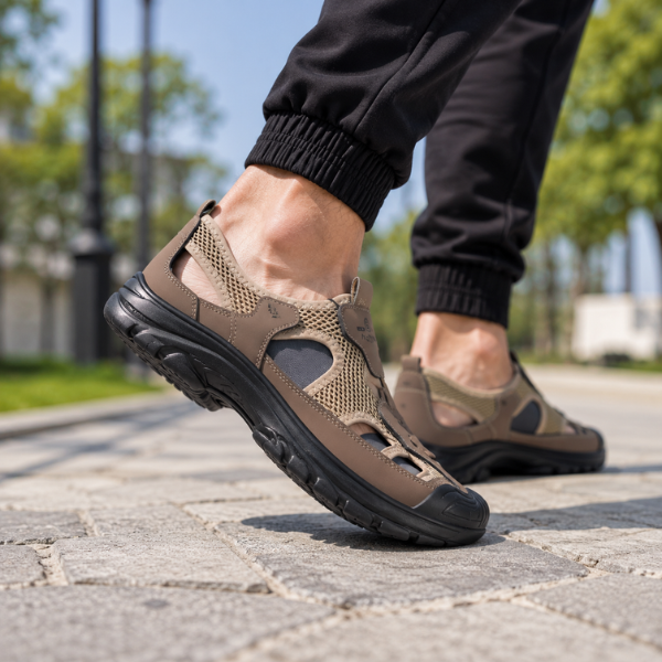 CALZORIX - NOWE BUTY LETNIE, PRZEWIEWNE, Z DZIURAMI, SIATKA