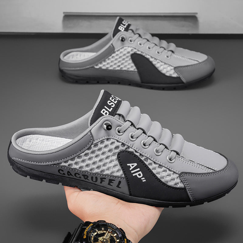 RUNISTAR - 2026 NOWE, ODDYCHAJĄCE, SZNOWANE BUTY DO BIEGANIA Z SIATKI, ANTYPOŚLIZGOWE, MĘSKIE SNEAKERSY CASUAL