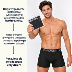 COTTONCORE™ – BOKSERKI MĘSKIE 4+1 GRATIS - 11,19 zł za szt.