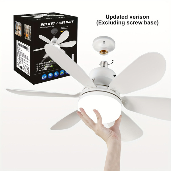 BREEZELITE™ - WENTYLATOR SUFITOWY Z OŚWIETLENIEM