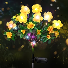 FLORABRIGHT™ – SOLARNA LAMPA OGRODOWA W KSZTAŁCIE KWIATU