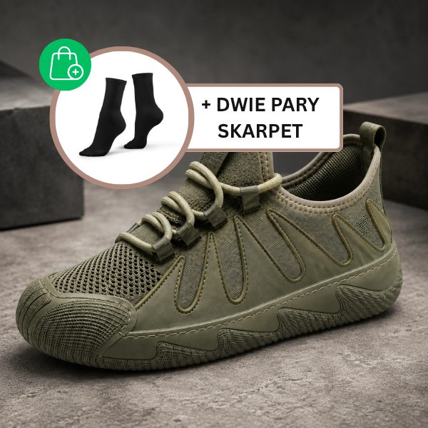 WORKSTYLE™ - MĘSKIE SNEAKERSY LEKKIE I PRZEWIEWNE, BEZ SZNURÓWEK