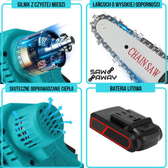 SAWAWAY™ – PIŁA RĘCZNA NA AKUMULATOR