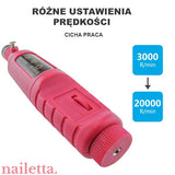 NAILETTA® - ELEKTRYCZNY PILNIK DO PAZNOKCI